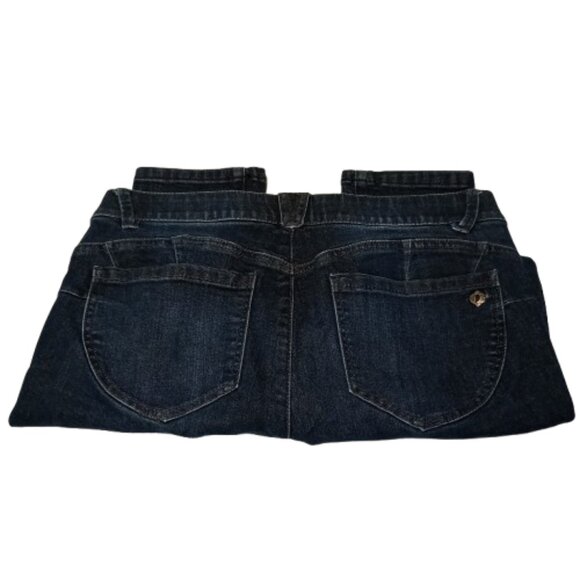 Democracy "Ab"solution® Ankle Skimmer Indigo Denim Skinny Jeans Style# B1176BKAN - Picture 7 of 8